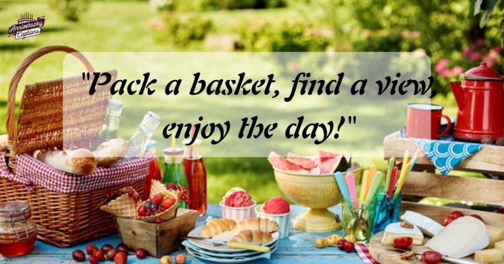 Cool Picnic Captions For Instagram