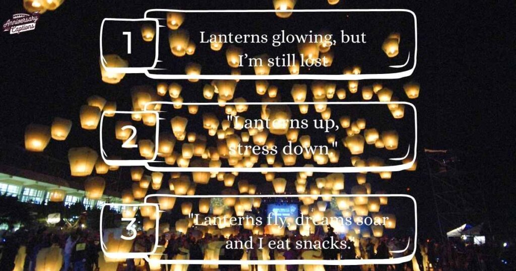 Funny Lantern Festival Captions