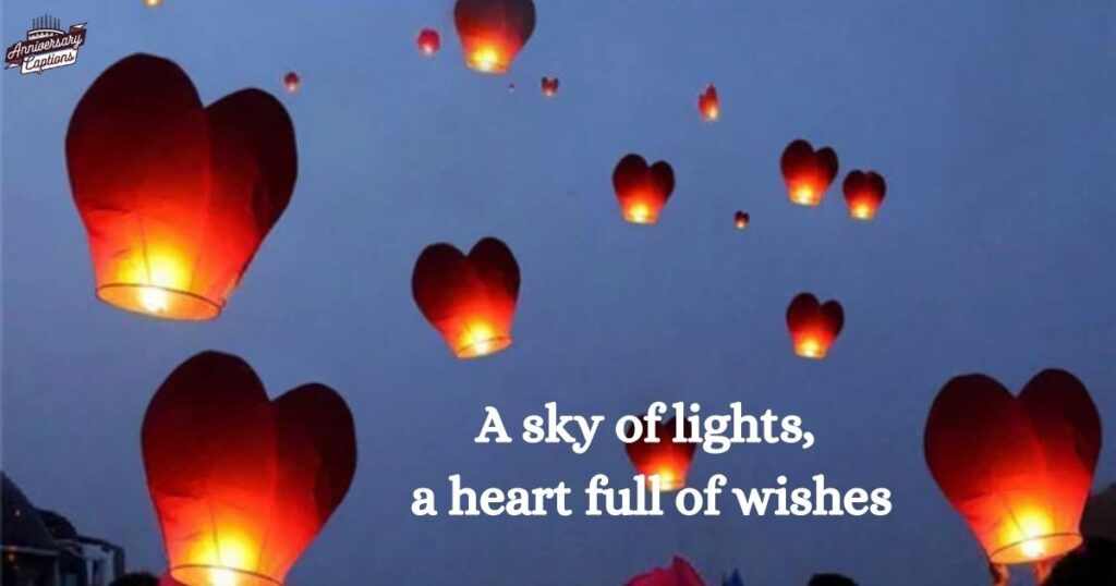 Short Lantern Festival Captions