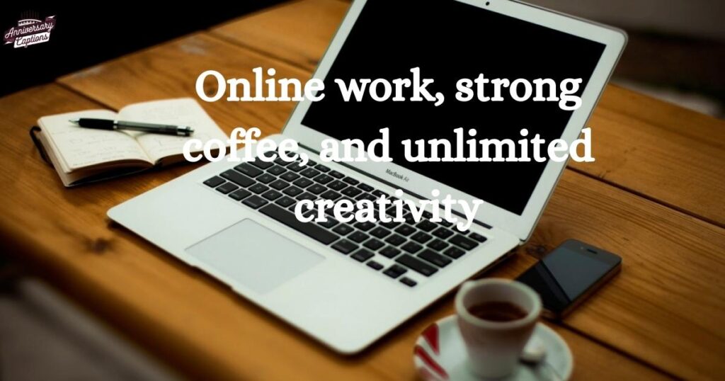 Short Laptop Captions For Instagram