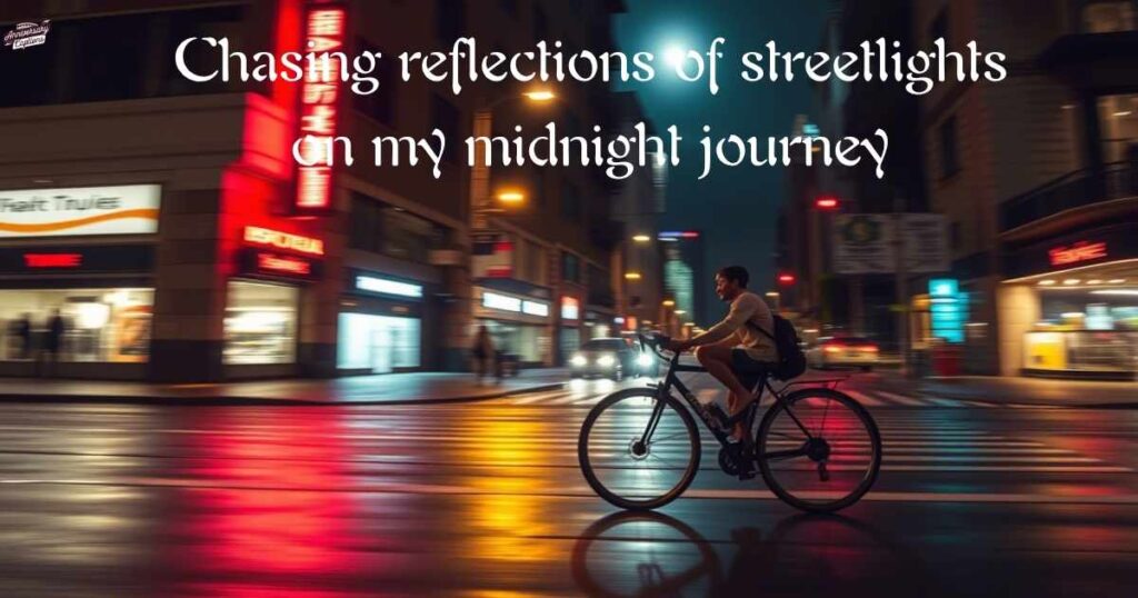 Aesthetic Night Ride Captions For Instagram