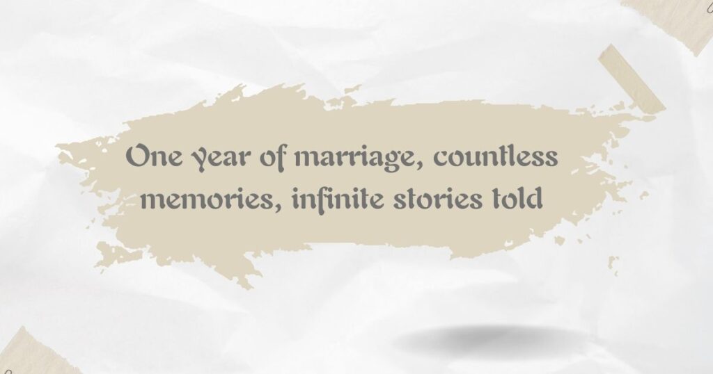 Creative Captions to Showcase Your Love Story After One Year