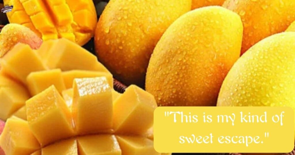 Short Caption for Mango ✨