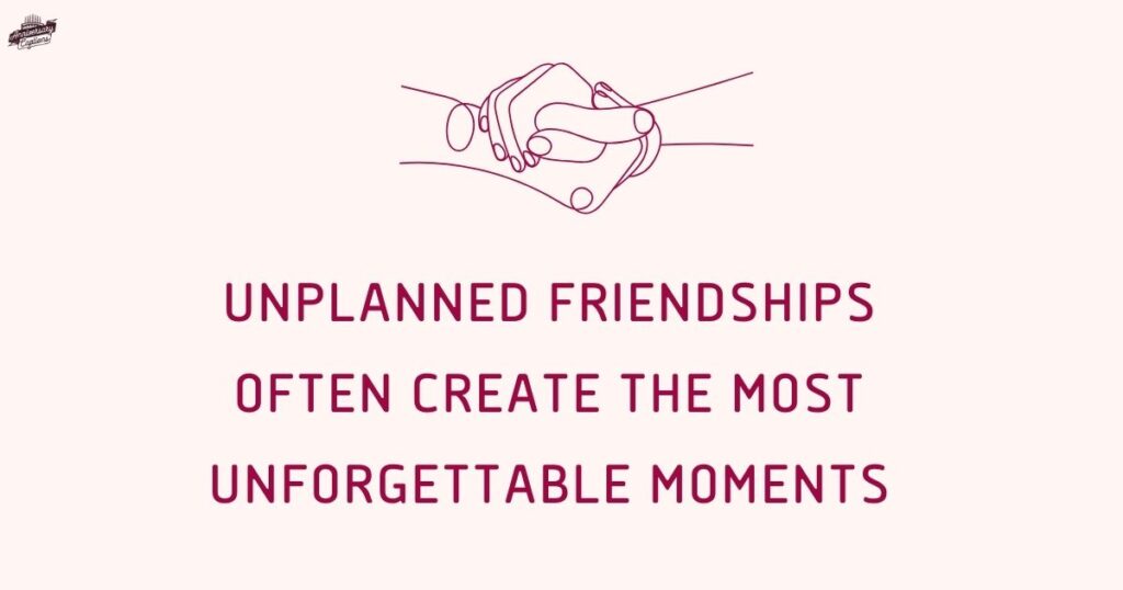 Short Unexpected Friendship Captions For Instagram