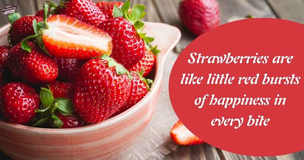 Strawberry Funny Quotes